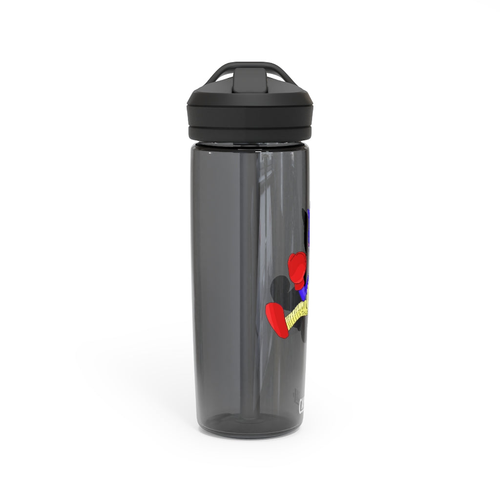 Megatare CamelBak Eddy® Water Bottle in 20oz and 25oz sizes, showcasing its robust design and spill-proof valve.